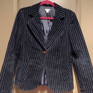 Halogen Pinstriped Corduroy Blazer